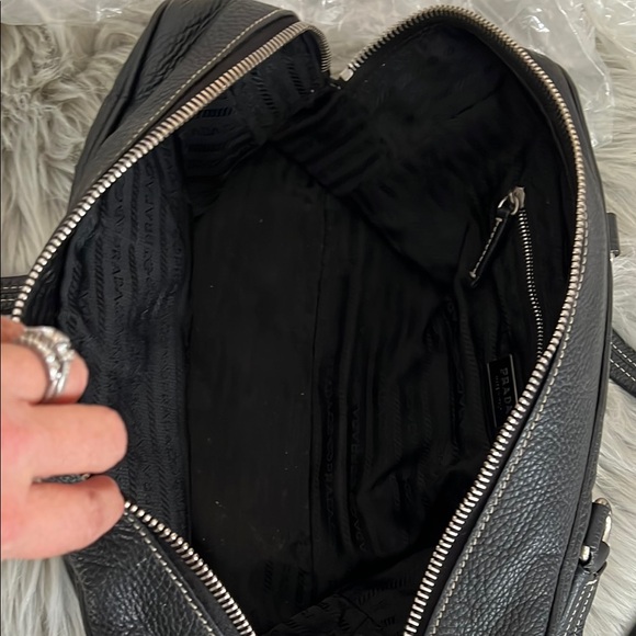 Prada Vitello Daino Pebbled Leather Bag - Picture 13 of 16